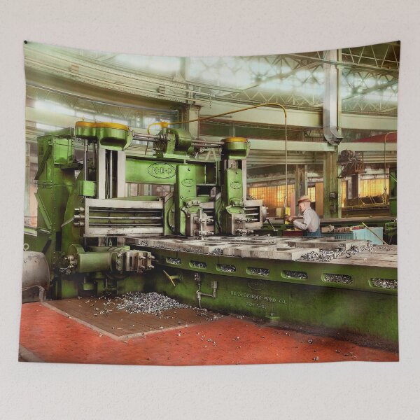 Item preview, Machnist - De planer boss, De planer 1937 designed and sold by Mike Savad Photography.
