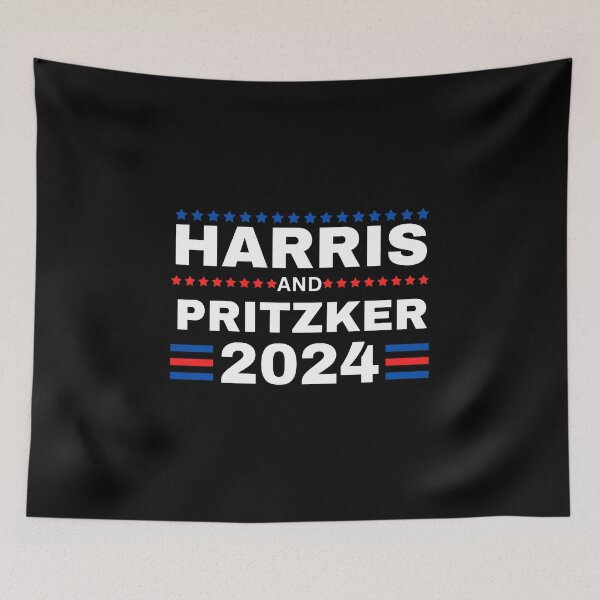 Item preview, Harris and Pritzker 2024 Kamala Harris For President 2024 designed and sold by MimsTees.