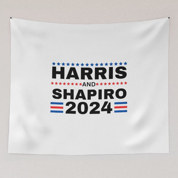 Item preview, Harris and Shapiro 2024 Kamala Harris For President 2024 designed and sold by MimsTees.