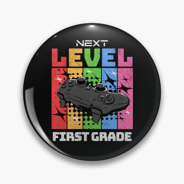 Artikelvorschau, erste klasse, zurück zur schule, gamer schüler, lehrer 1. klasse, 1. klasse, nächstes level entworfen und verkauft von Dahlann.