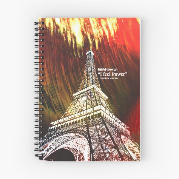 Item preview, Gundagi MMXXIV - Eiffel Tower / I Feel Power, Abstract designed and sold by MaazGundagi.
