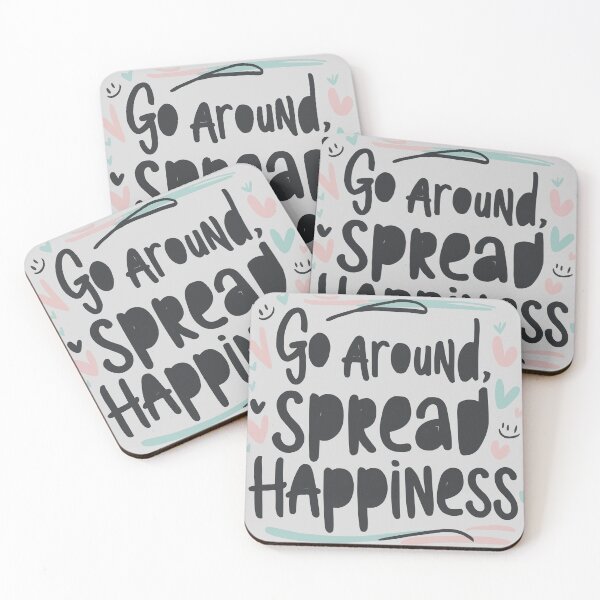 Item preview, Go Around, Spread Happiness designed and sold by bihtti.