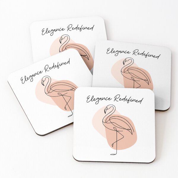 Item preview, Elegance Redefined Flamingo Design designed and sold by Coffee Lifestyle.