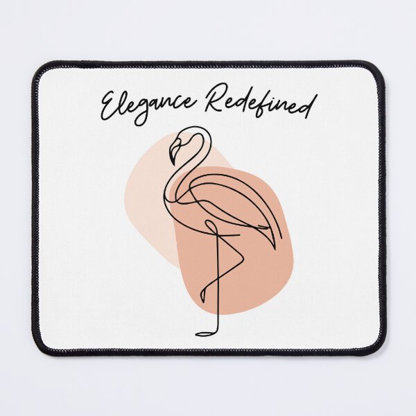 Item preview, Elegance Redefined Flamingo Design designed and sold by Coffee Lifestyle.