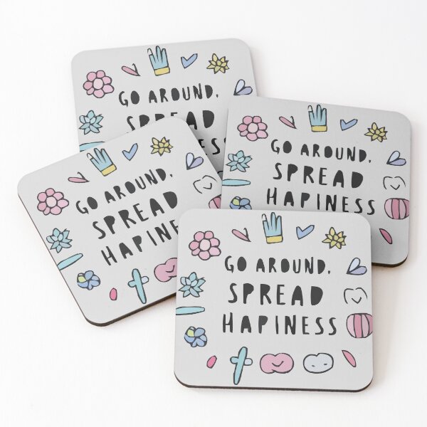 Item preview, Go Around, Spread Happiness designed and sold by bihtti.