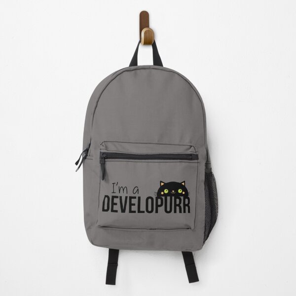 Item preview, Developurr, black cat,  programmer designed and sold by We-thePixels.