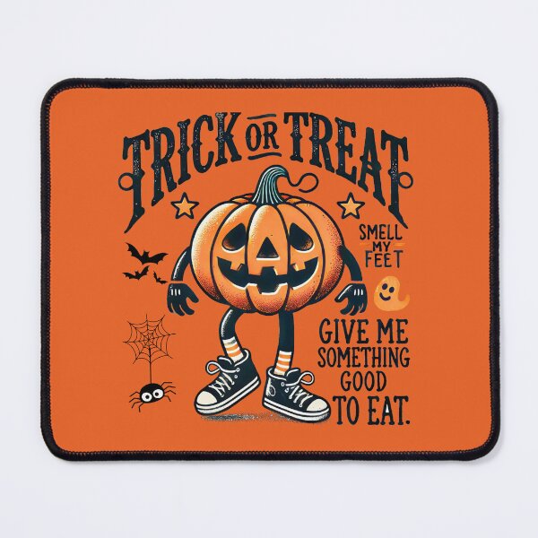 Item preview, Trick or Treat Sweatshirt, Halloween Funny Hoodie, Smell My Feet Pumpkin Design, Give Me Something Good To Eat Sweatshirt designed and sold by RetroCharlies.