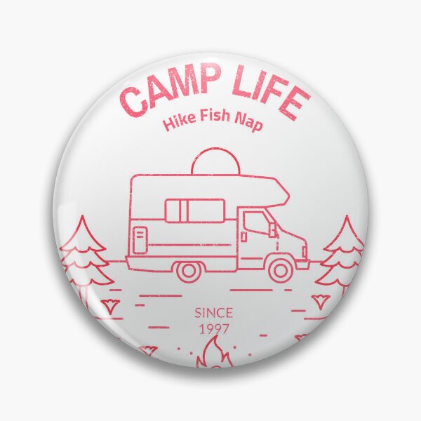 Item preview, Camp life T-shirt designed and sold by Akira-closet.