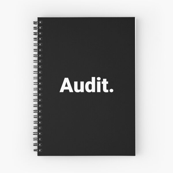 Aperçu de l'œuvre Audit. créée et vendue par Text-based T-Shirts and Gifts.