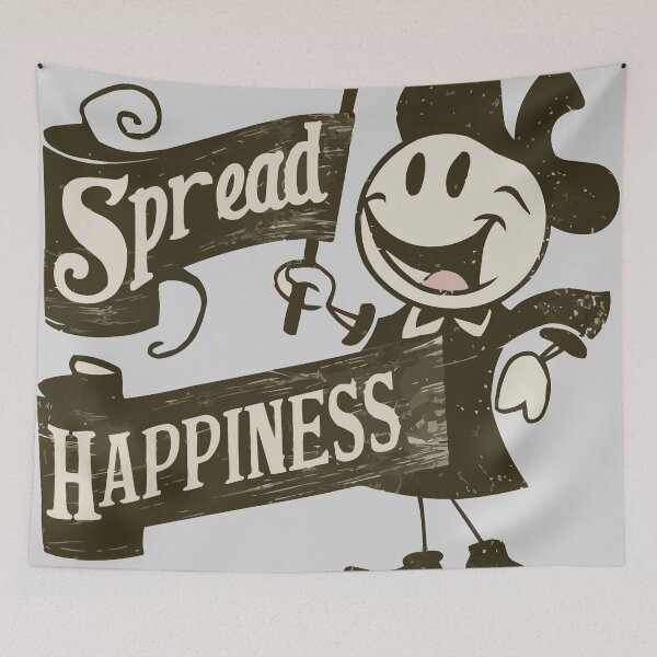 Item preview, Go Around, Spread Happiness designed and sold by bihtti.