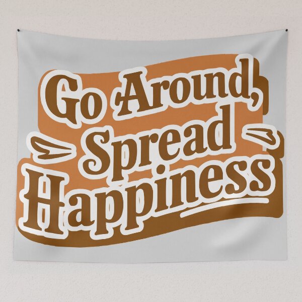 Item preview, Around, Spread Happiness designed and sold by bihtti.