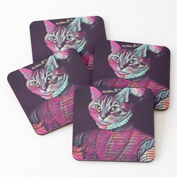 Item preview, RENAISSANCE PAINTING CAT (variant 6) designed and sold by VoltageStone.
