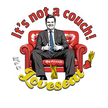 "JD Vance Couch Meme" Sticker for Sale by If-Dog-Rabbit | Redbubble