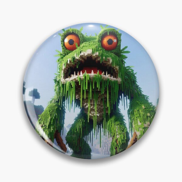 Artikelvorschau, Minecraft Sumpfmonster entworfen und verkauft von LyssasMindArt.