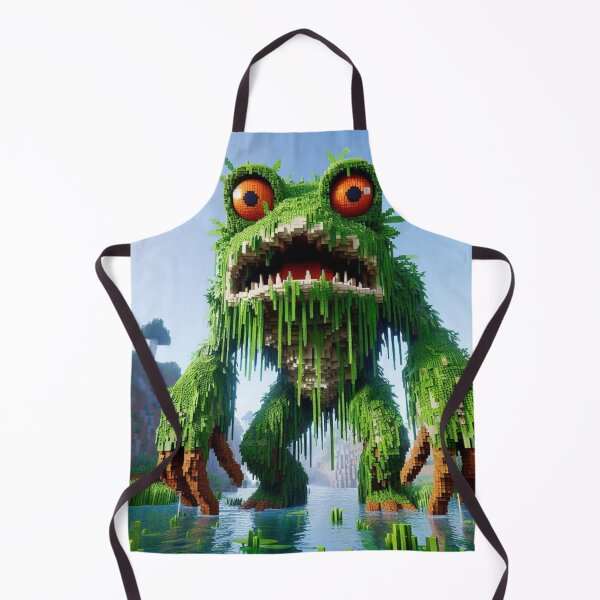 Item preview, Minecraft Swamp Monster designed and sold by LyssasMindArt.