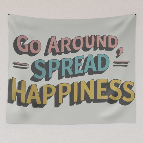 Item preview, Around, Spread Happiness designed and sold by bihtti.