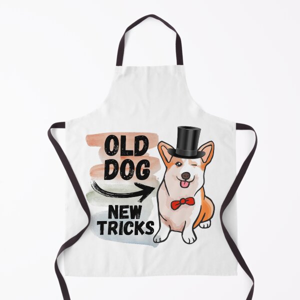 Item preview, Old dog new tricks - retirement - cute corgi designed and sold by EvergreenWhimsy.