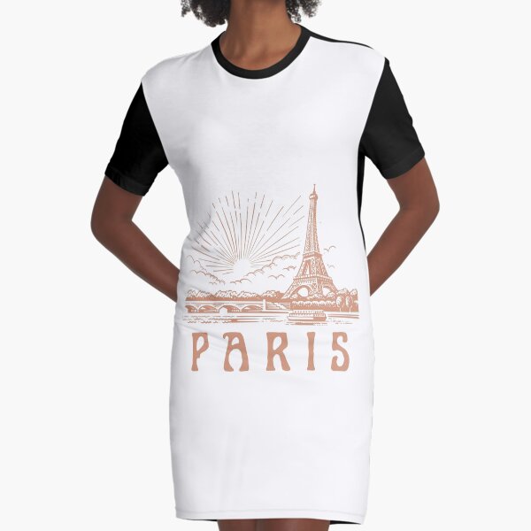 Aperçu de l'œuvre Paris- Design français Chic créée et vendue par FrenchTouch77.