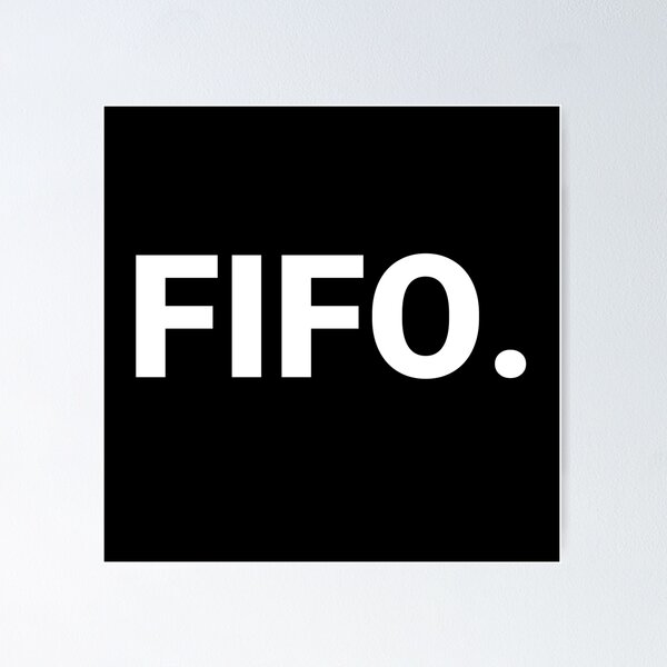Item preview, FIFO. designed and sold by Text-based T-Shirts and Gifts.