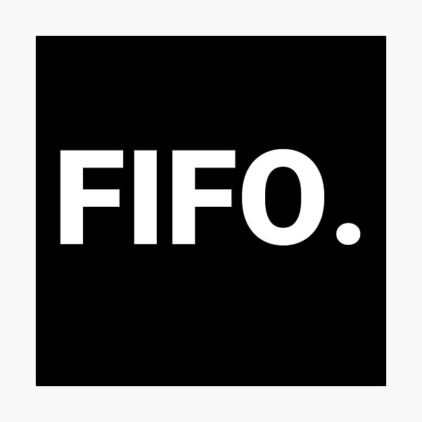 Item preview, FIFO. designed and sold by Text-based T-Shirts and Gifts.
