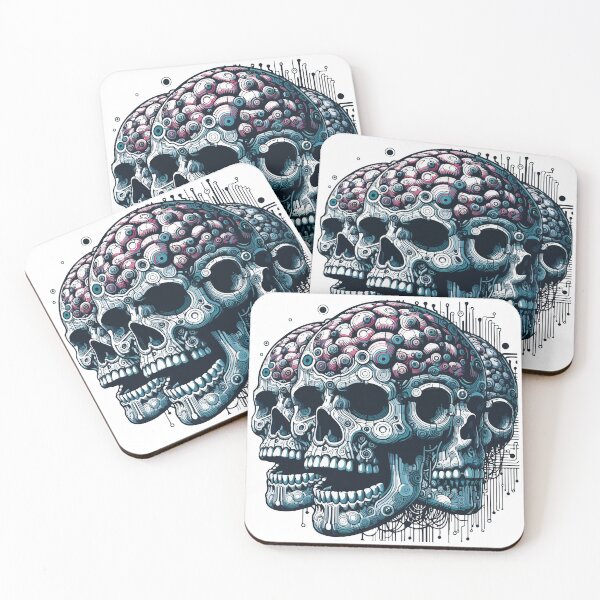 Item preview, Electronic Skull designed and sold by SkullNest.