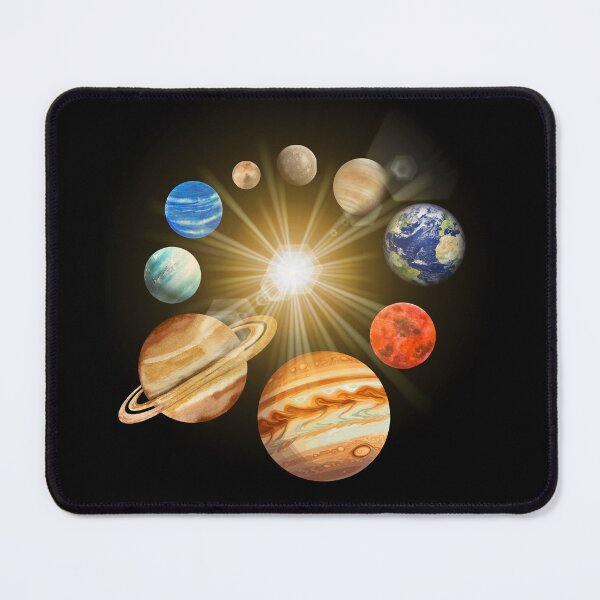 Item preview, Planets around the Sun designed and sold by CottonWonders.