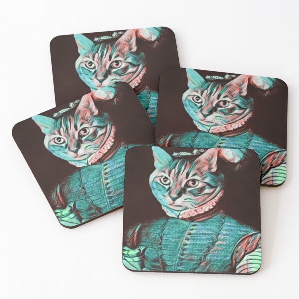 Item preview, RENAISSANCE PAINTING CAT (variant 9) designed and sold by VoltageStone.