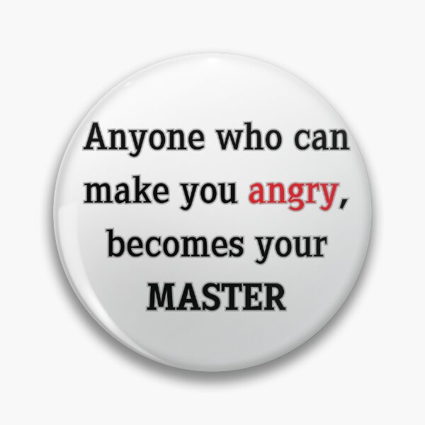 Item preview, Positive affirmation, angry master quote philosophy designed and sold by PixelPizzazz.