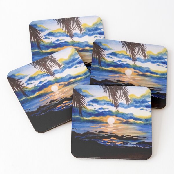 Item preview, Tropical Sunset, 2020 designed and sold by Rachel DeBat.