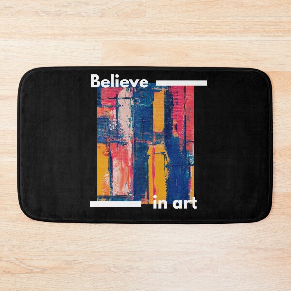 Item preview, Believe in art, believe in your art, gift for artist designed and sold by Toph & Mea Shop.