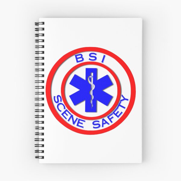 Item preview, EMT funny BSI Scene safety badge designed and sold by MaryMik.