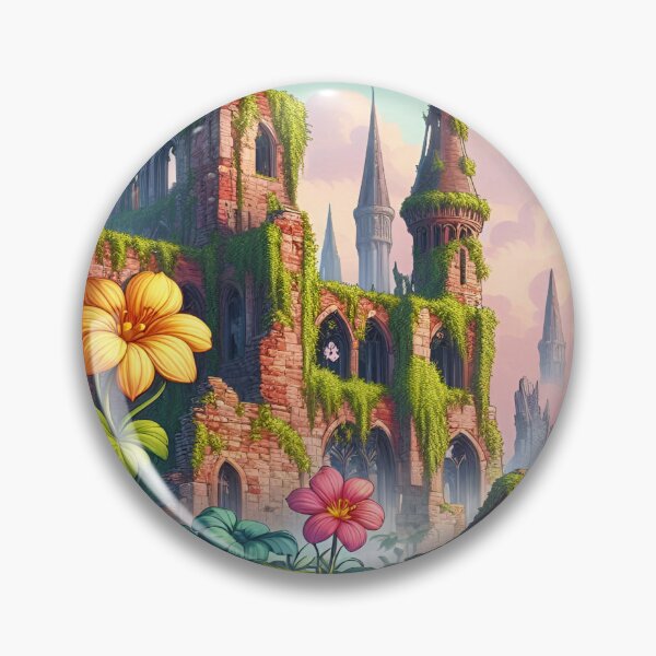 Item preview, Enchanted Floral Ruins Art designed and sold by Fashiospice07.