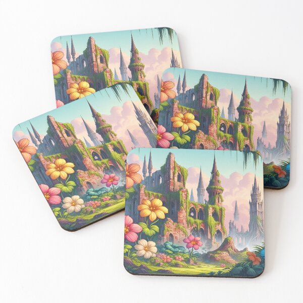 Item preview, Enchanted Floral Ruins Art designed and sold by Fashiospice07.