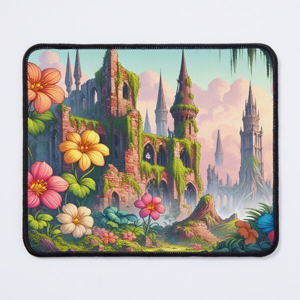 Item preview, Enchanted Floral Ruins Art designed and sold by Fashiospice07.
