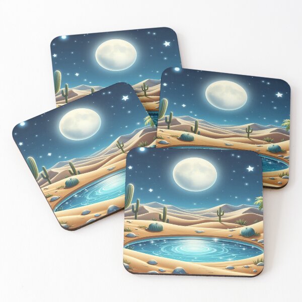 Item preview, Desert Oasis Moonlight Scene designed and sold by Fashiospice07.