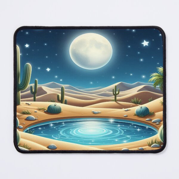 Item preview, Desert Oasis Moonlight Scene designed and sold by Fashiospice07.
