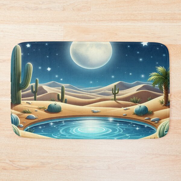 Item preview, Desert Oasis Moonlight Scene designed and sold by Fashiospice07.