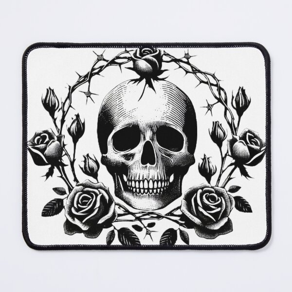Item preview, Skull And Roses designed and sold by Greydate.