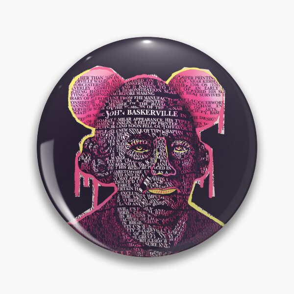 Item preview, Artistic Portrait Of John Baskerville designed and sold by GreissDesign.