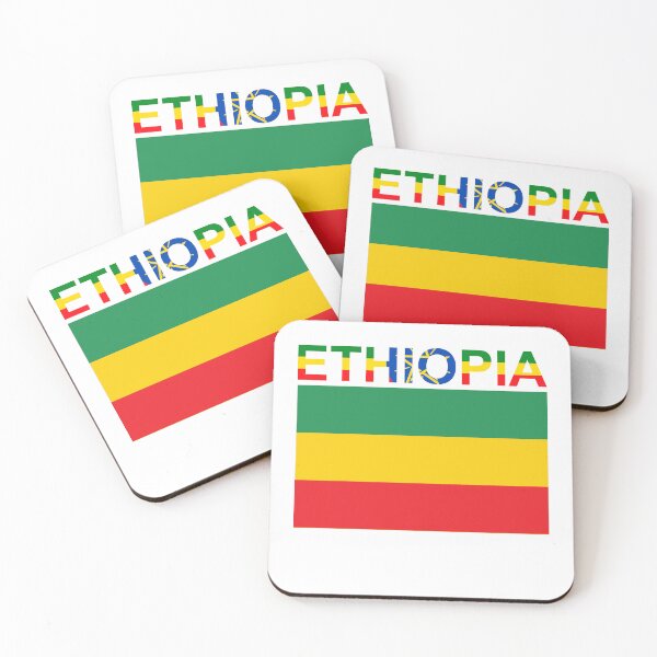 Item preview, Ethiopia Flag to Celebrate Ethiopian Heritage with Unique Ethiopian Flag designed and sold by KBMeyer.