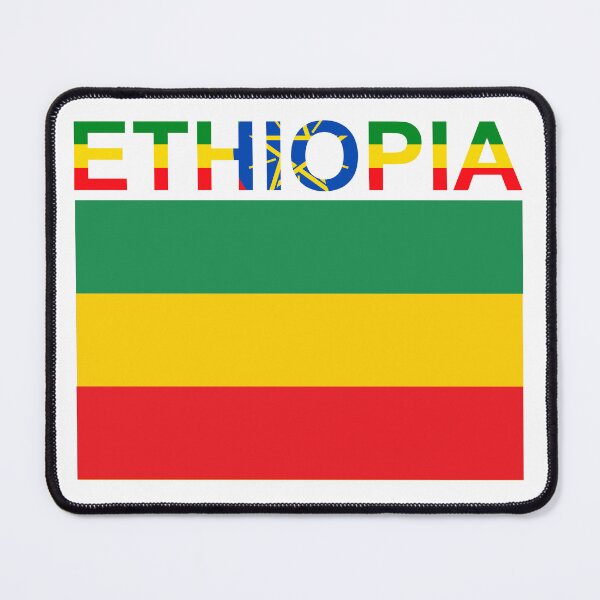 Item preview, Ethiopia Flag to Celebrate Ethiopian Heritage with Unique Ethiopian Flag designed and sold by KBMeyer.