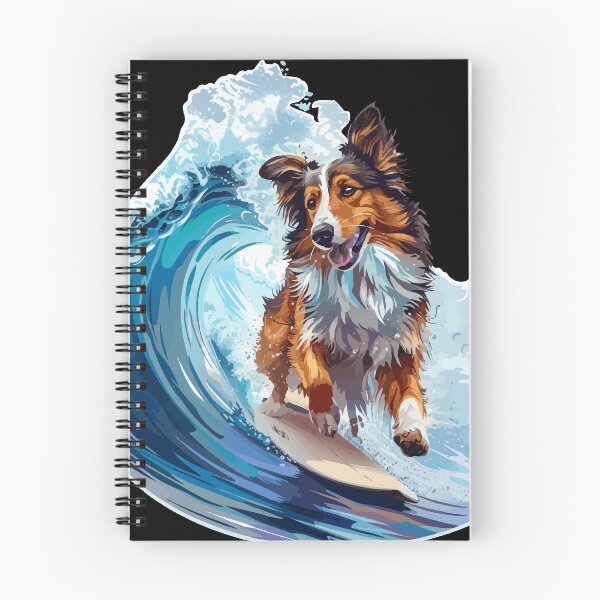 Item preview, Surfing Sheltie designed and sold by VelvetRoom.