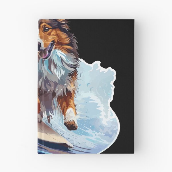 Item preview, Surfing Sheltie designed and sold by VelvetRoom.