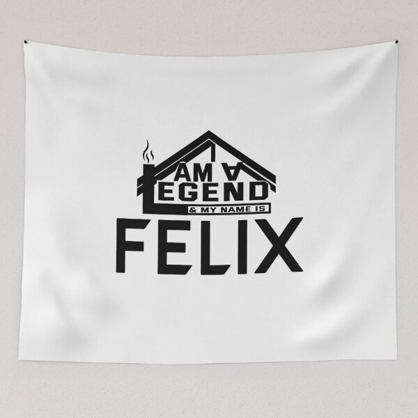 Item preview, I Am a Legend: Custom Name Design for Felix designed and sold by koreatvtea.