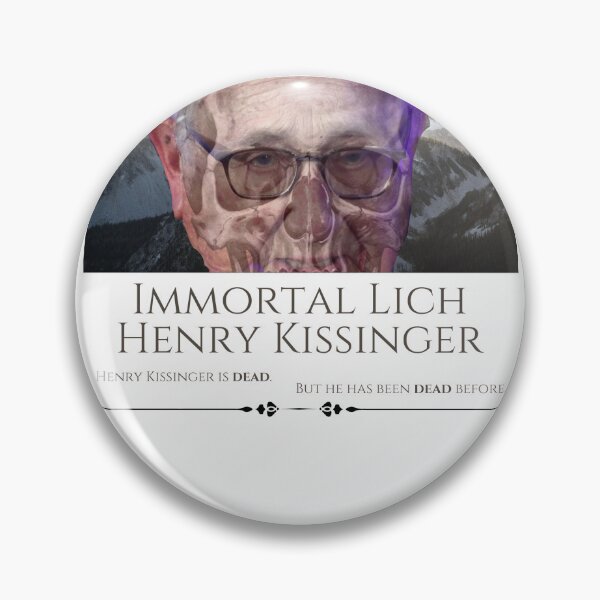 Item preview, Immortal Lich Henry Kissinger designed and sold by GrahamGentz.