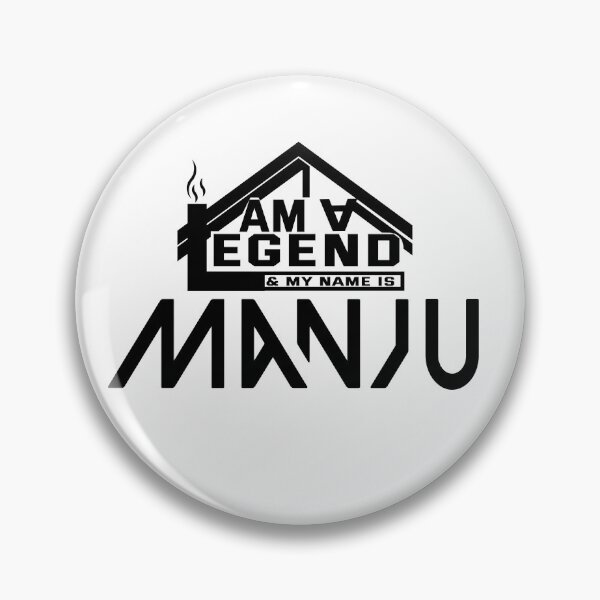 Item preview,  I Am a Legend: Custom Name Design for Manju designed and sold by koreatvtea.