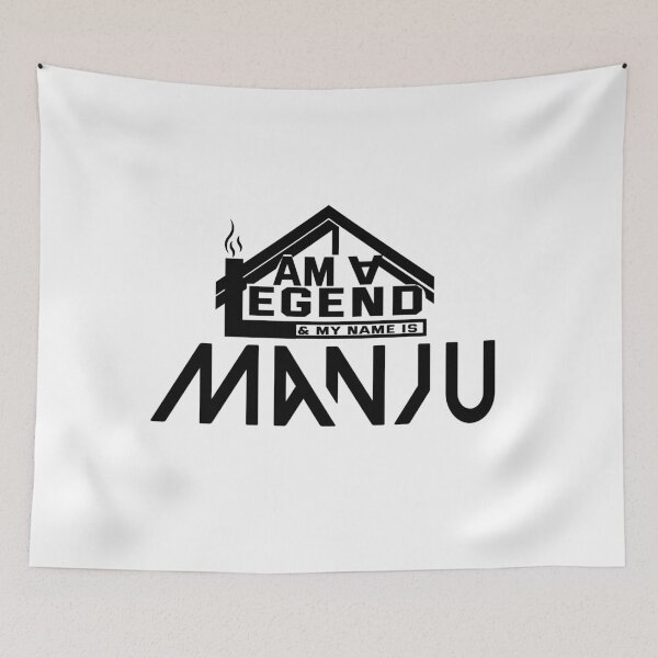 Item preview,  I Am a Legend: Custom Name Design for Manju designed and sold by koreatvtea.