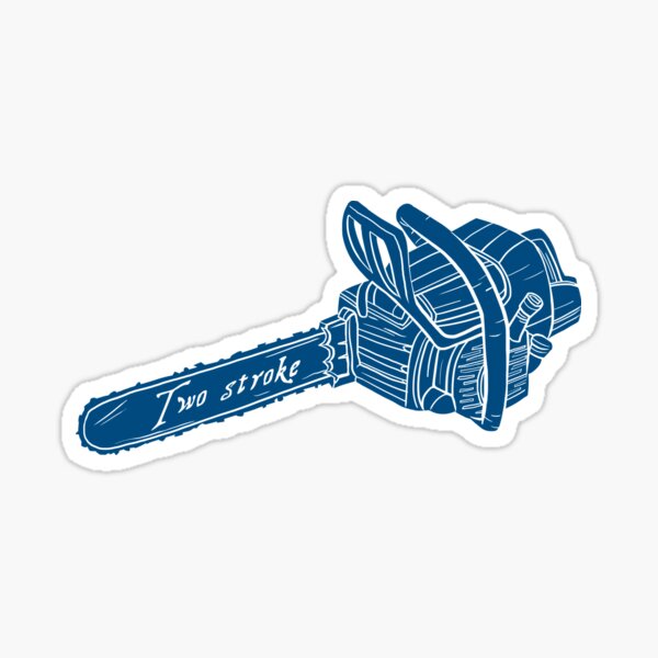 Chainsaw Sticker