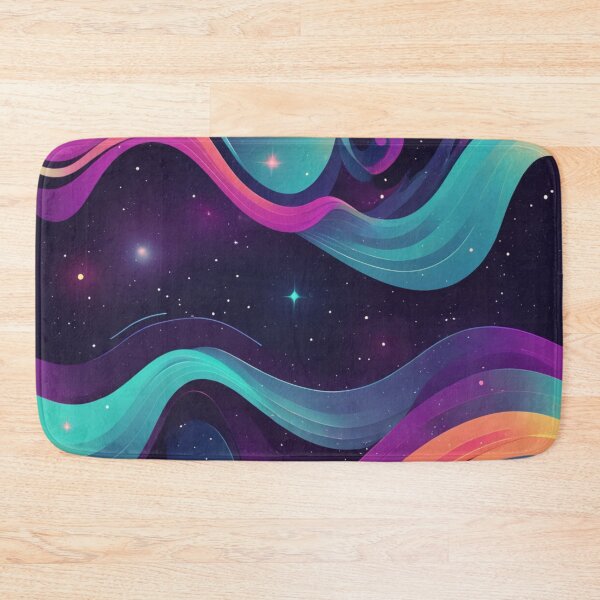 Item preview, Wavy Retro Galaxy Abstract Pattern - Outer Space designed and sold by JoeZigns81.