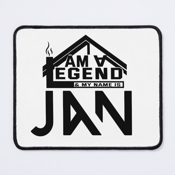 Item preview, I Am a Legend: Custom Name Design for Jan designed and sold by koreatvtea.